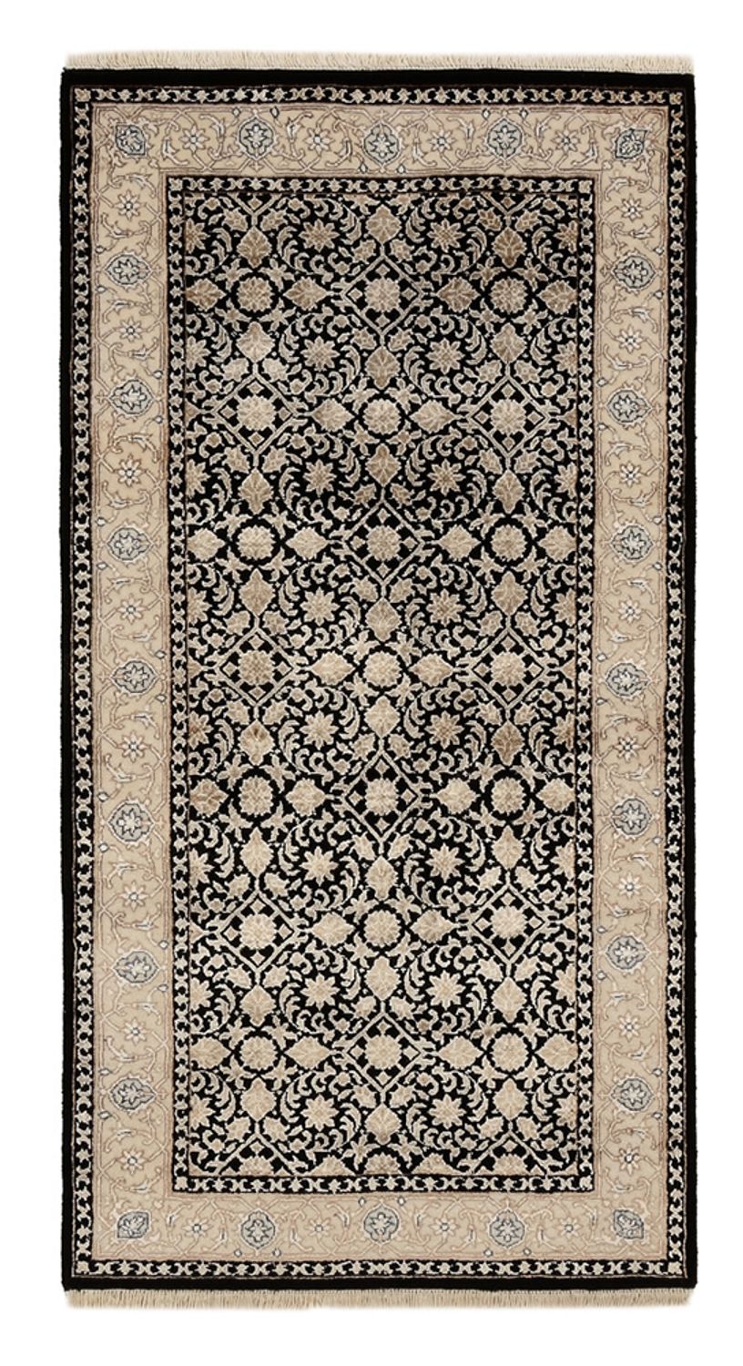 Orientaliska mattor - Bijar - Indus - 143 x 73 cm - mörkblå