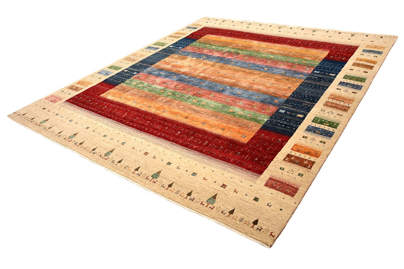 Indo Loribaft Mattan 300x251cm - Ullmatta