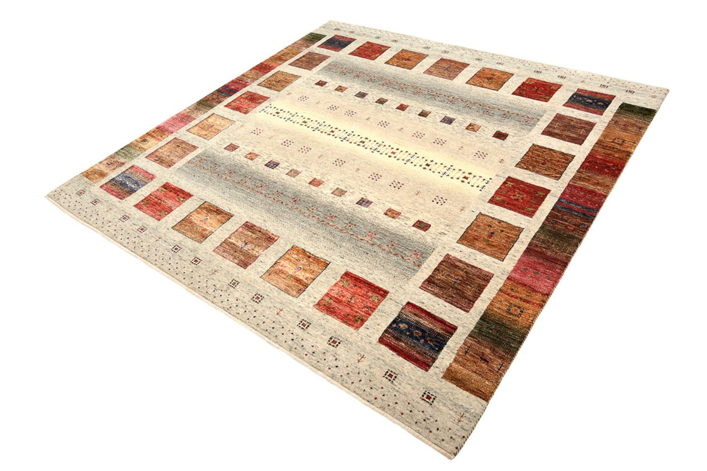 Indo Loribaft Mattan 205x204cm - Ullmatta