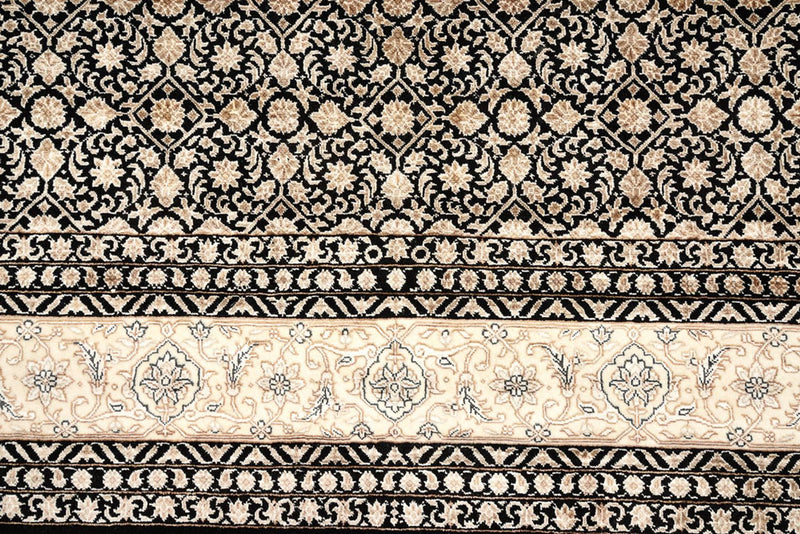 Orientaliska mattor - Bijar - Indus - 295 x 206 cm - mörk beige
