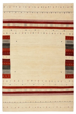 Gabbeh-mattan - Loribaft Indus - 297 x 198 cm - ljusbeige
