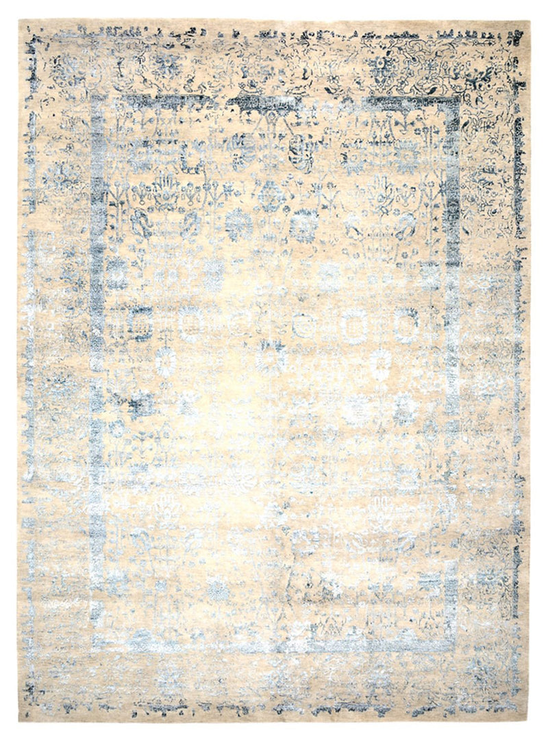 Designermatta - 372 x 268 cm - ljusbeige