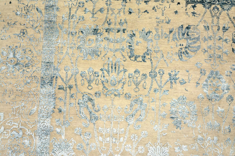 Designermatta - 372 x 268 cm - ljusbeige