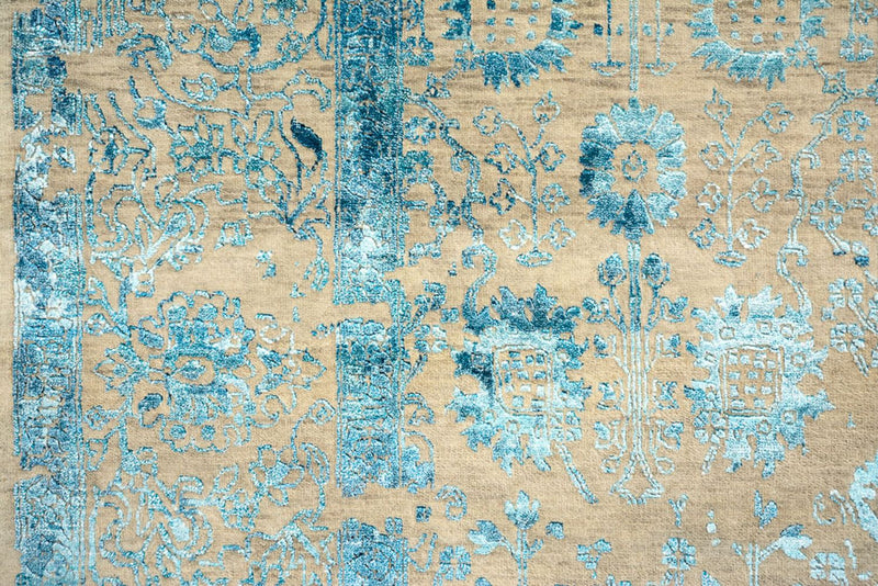 Designermatta - 341 x 249 cm - ljusbeige