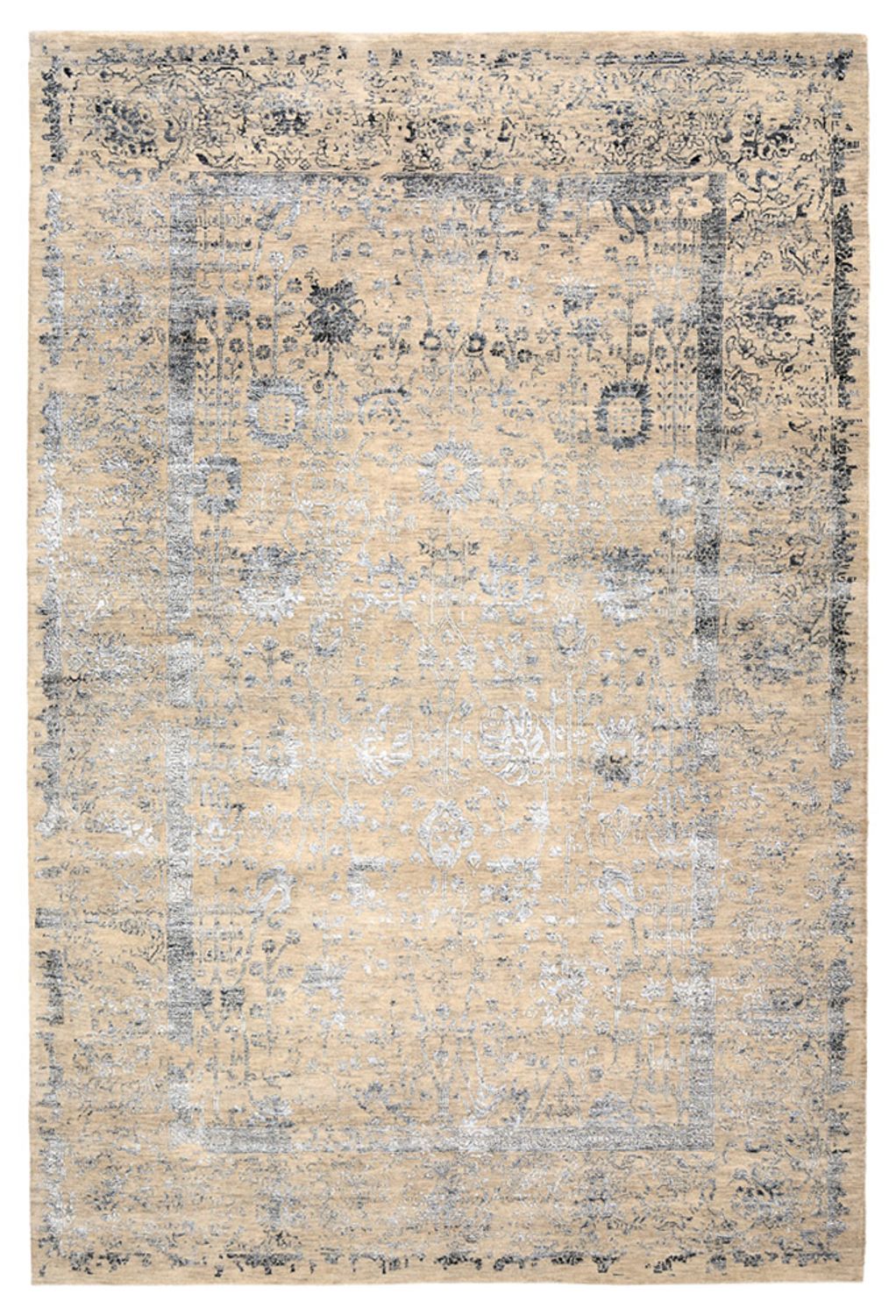 Designermatta - 301 x 199 cm - mörk beige