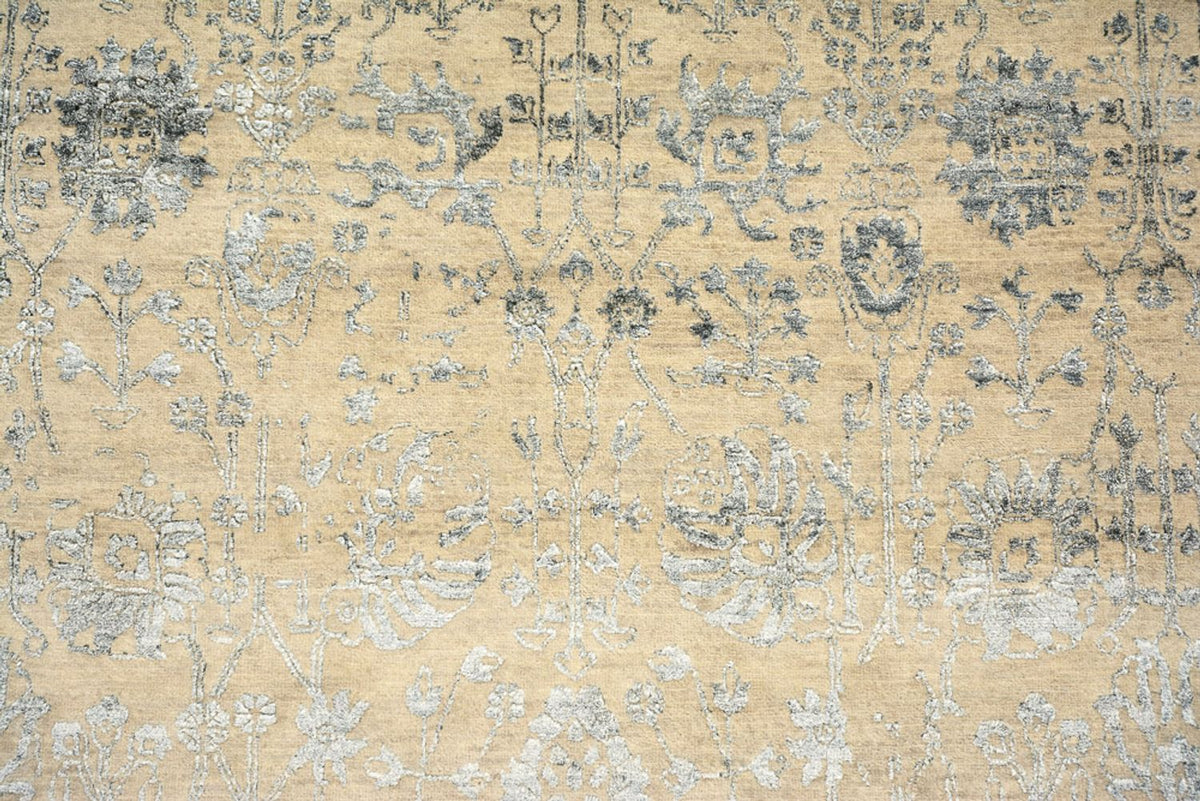 Designermatta - 302 x 201 cm - mörk beige