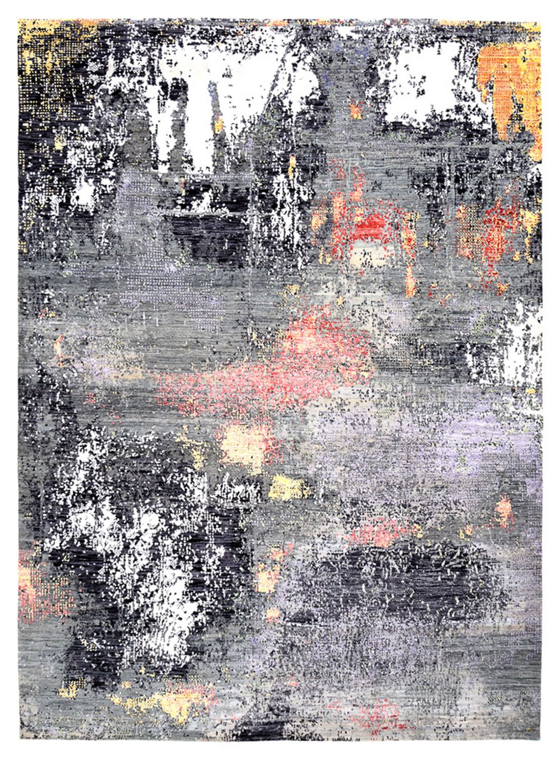 Designermatta - 344 x 247 cm - flerfärgad