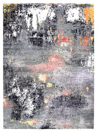 Designermatta - 344 x 247 cm - flerfärgad