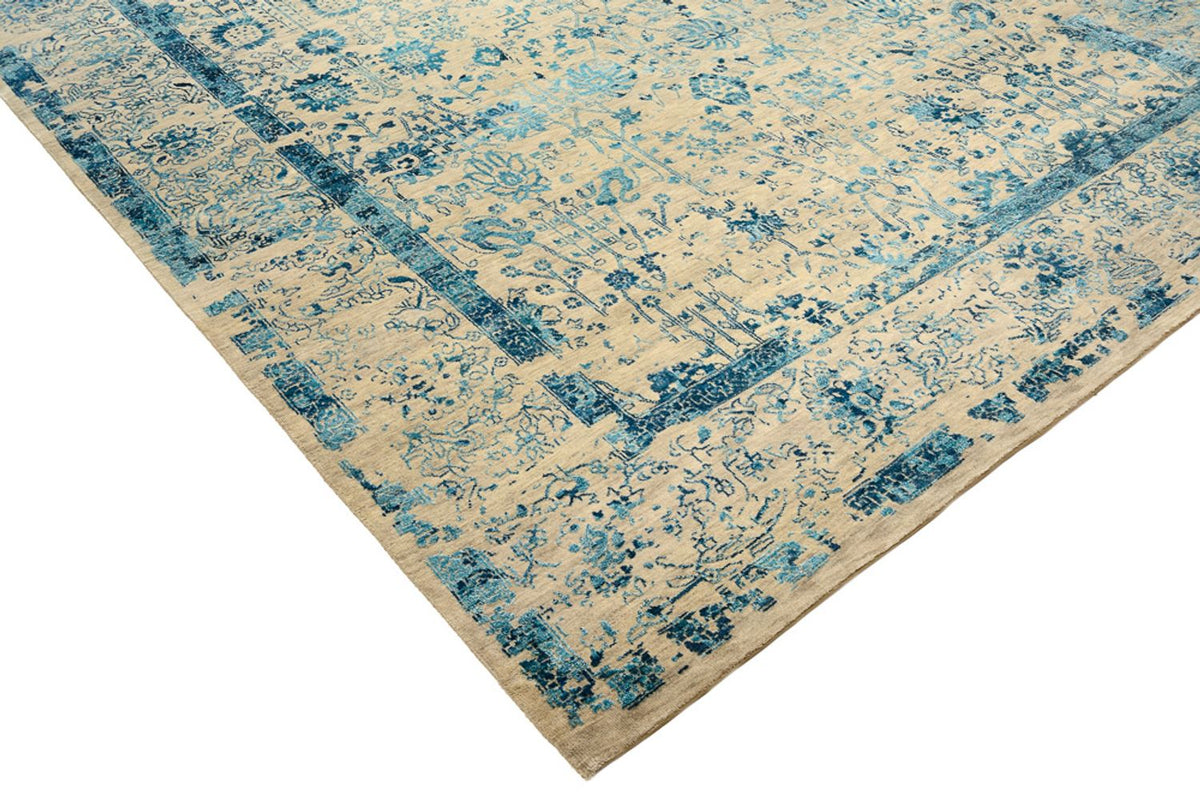 Designermatta - 344 x 244 cm - ljusbeige