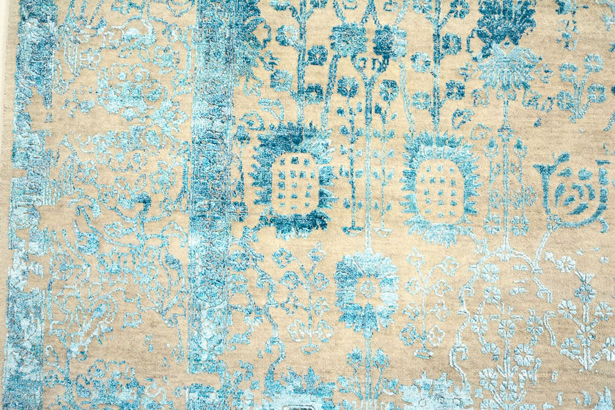 Designermatta - 344 x 244 cm - ljusbeige