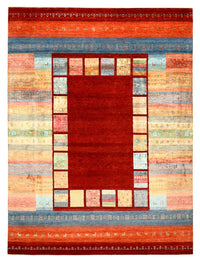 Gabbeh-mattan - Loribaft Indus - 336 x 250 cm - röd