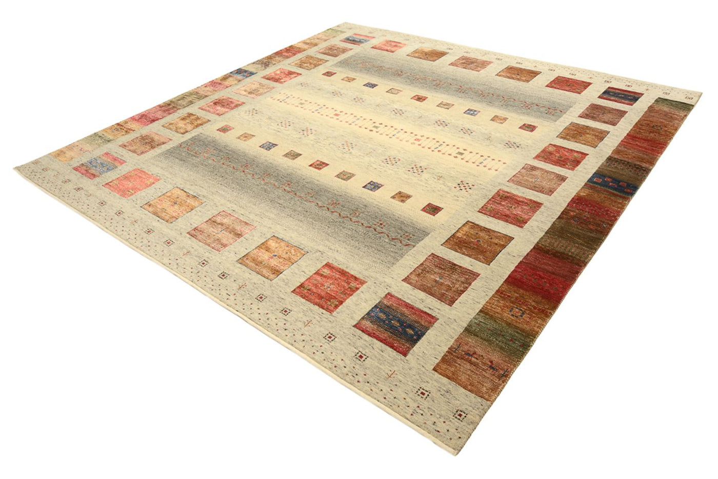 Indo Loribaft Mattan 254x251cm - Ullmatta