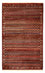 Designermatta - 155 x 97 cm - bordeaux röd