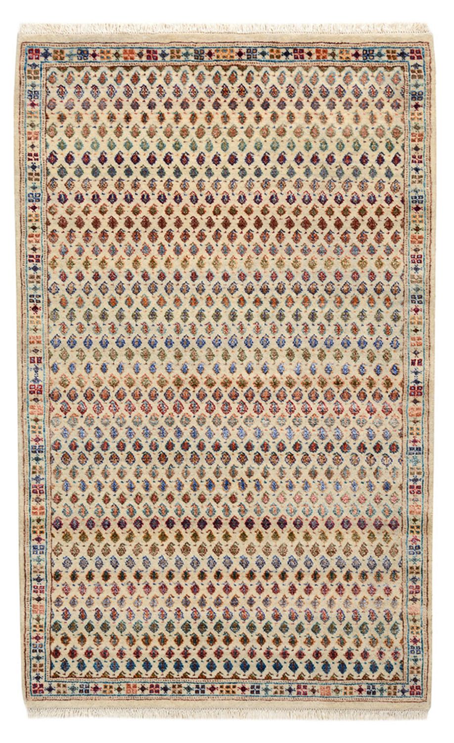 Designermatta - 153 x 96 cm - ljusbeige