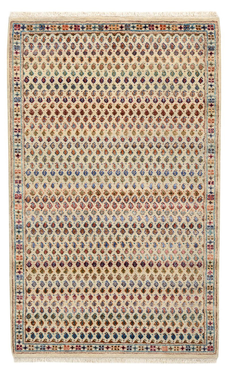 Designermatta - 153 x 96 cm - ljusbeige
