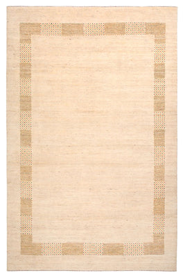 Gabbeh-mattan - Loribaft Indus - 295 x 191 cm - ljusbeige