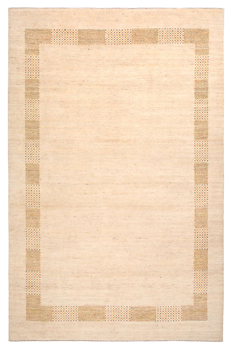 Gabbeh-mattan - Loribaft Indus - 295 x 191 cm - ljusbeige