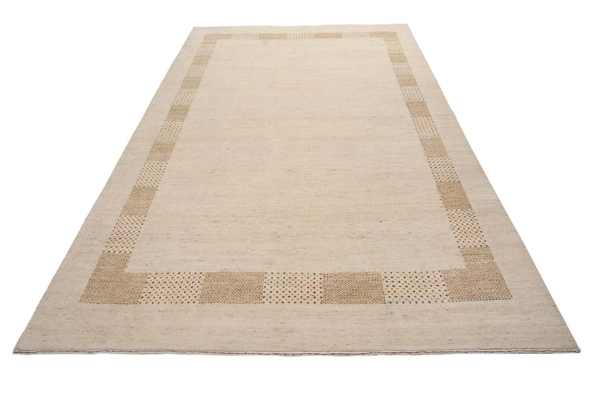 Gabbeh-mattan - Loribaft Indus - 295 x 191 cm - ljusbeige