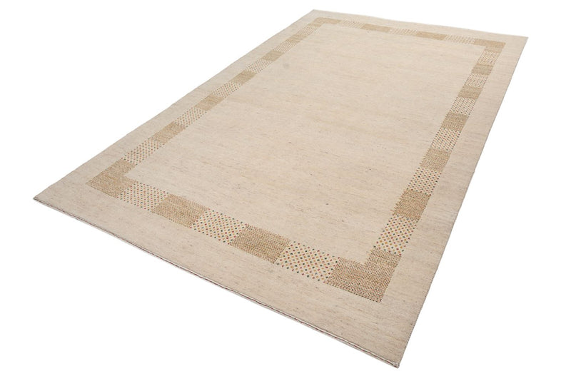 Gabbeh-mattan - Loribaft Indus - 295 x 191 cm - ljusbeige