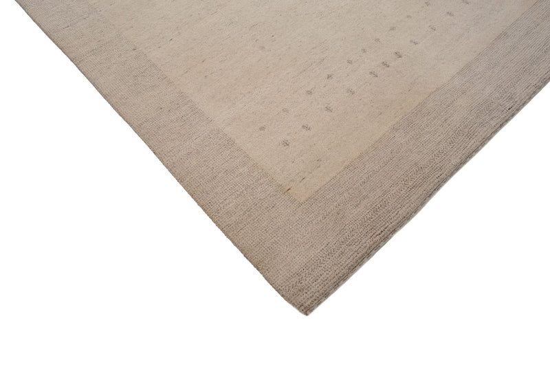 Gabbeh-mattan - Loribaft Indus - 201 x 146 cm - ljusgrå