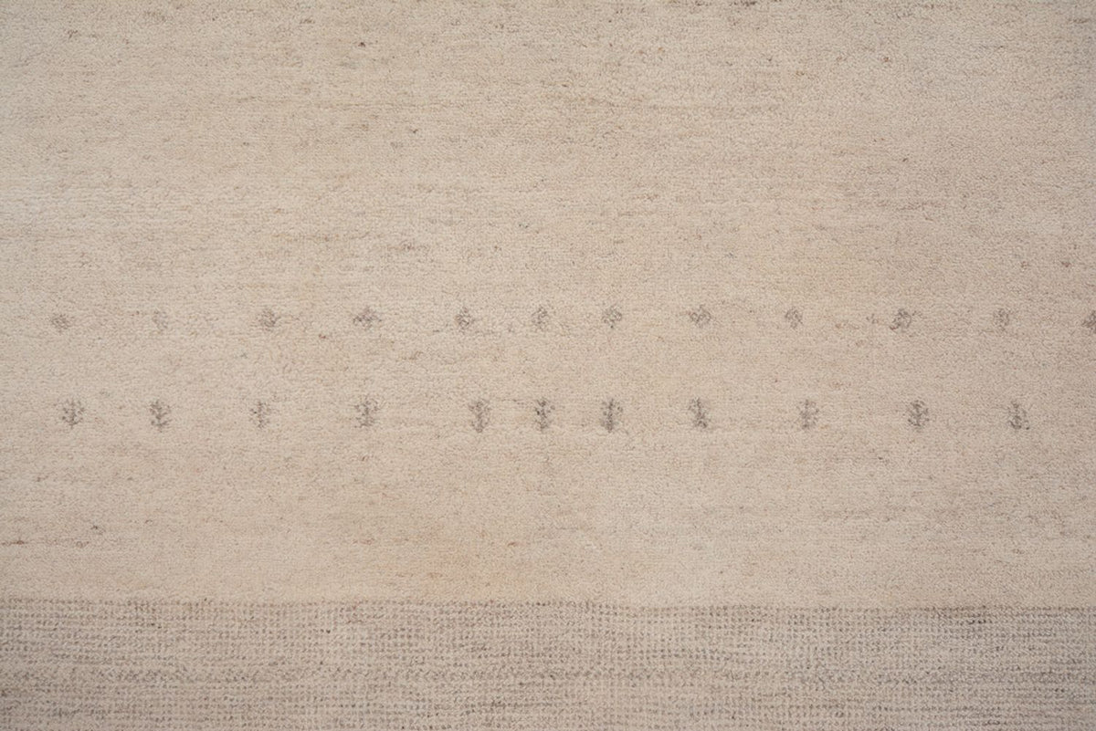 Gabbeh-mattan - Loribaft Indus - 201 x 146 cm - ljusgrå