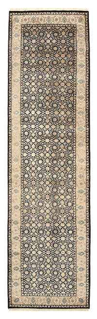 Runner Orientaliska mattor - Bijar - Indus - 304 x 83 cm - mörk beige