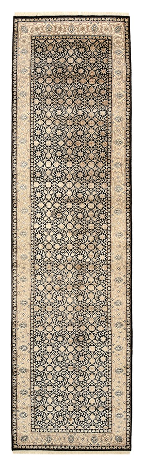 Runner Orientaliska mattor - Bijar - Indus - 304 x 83 cm - mörk beige