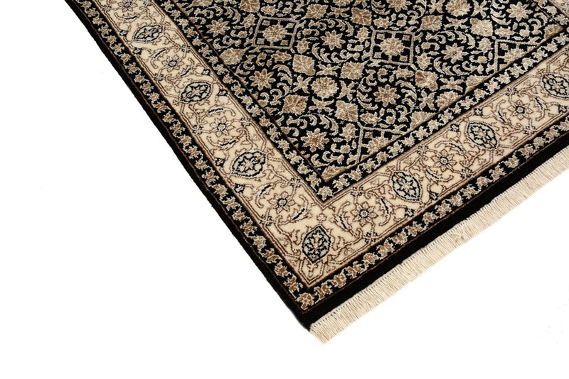 Runner Orientaliska mattor - Bijar - Indus - 304 x 83 cm - mörk beige