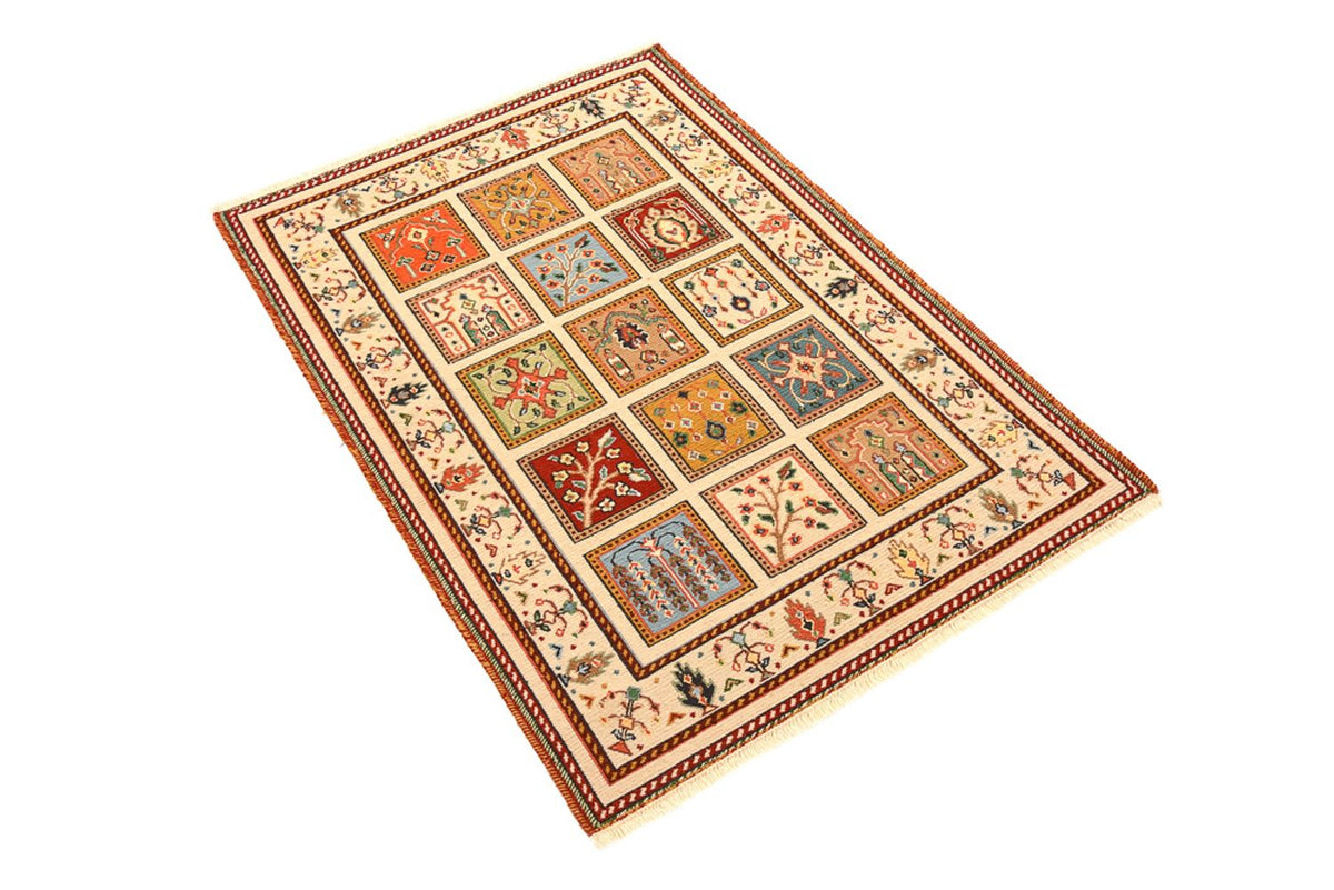 Oriental Carpet - 117 x 84 cm - grädde