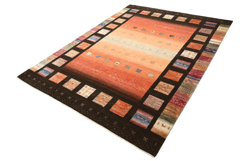 Gabbeh-mattan - Loribaft Indus - 244 x 178 cm - flerfärgad