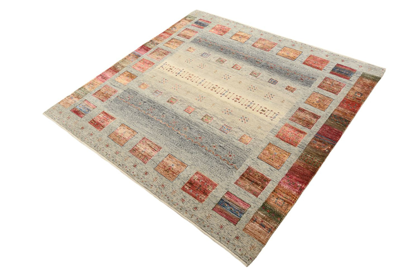 Indo Loribaft Mattan 156x152cm - Ullmatta