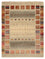 Gabbeh-mattan - Loribaft Indus - 204 x 154 cm - mörk beige
