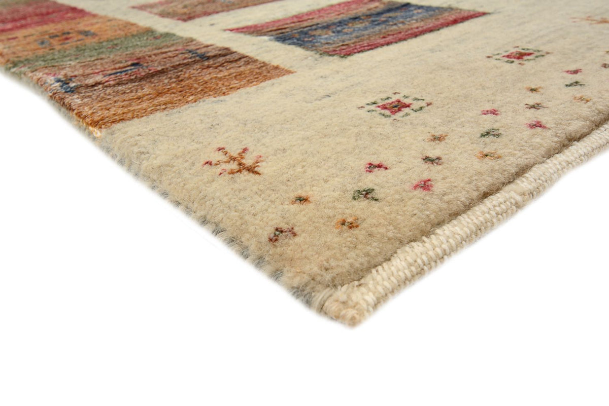 Gabbeh-mattan - Loribaft Indus - 205 x 157 cm - mörk beige