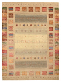 Gabbeh-mattan - Loribaft Indus - 351 x 254 cm - mörk beige