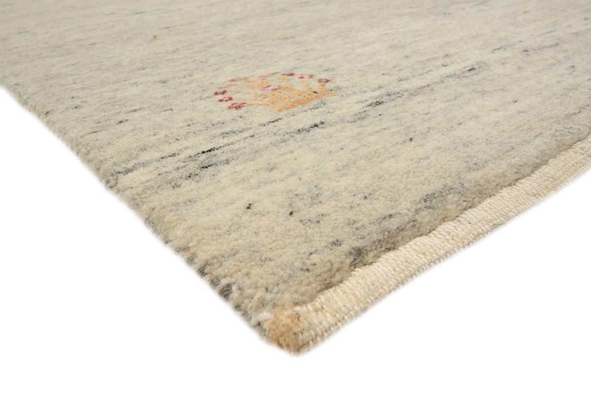 Runner Gabbeh-mattan - Loribaft Indus - 241 x 85 cm - mörk beige