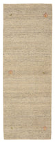 Runner Gabbeh-mattan - Loribaft Indus - 237 x 82 cm - mörk beige