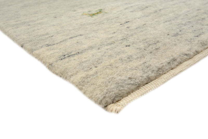 Runner Gabbeh-mattan - Loribaft Indus - 237 x 82 cm - mörk beige