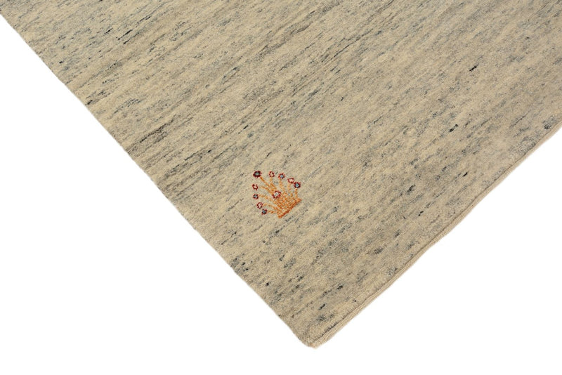 Runner Gabbeh-mattan - Loribaft Indus - 295 x 80 cm - mörk beige