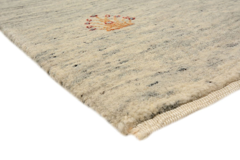 Runner Gabbeh-mattan - Loribaft Indus - 295 x 80 cm - mörk beige