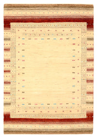 Gabbeh-mattan - Loribaft Indus - 152 x 106 cm - ljusbeige