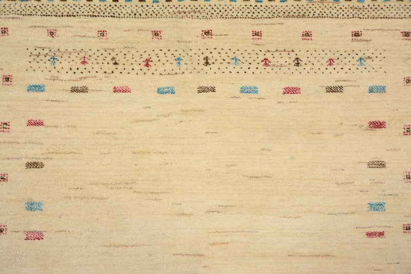 Gabbeh-mattan - Loribaft Indus - 152 x 106 cm - ljusbeige