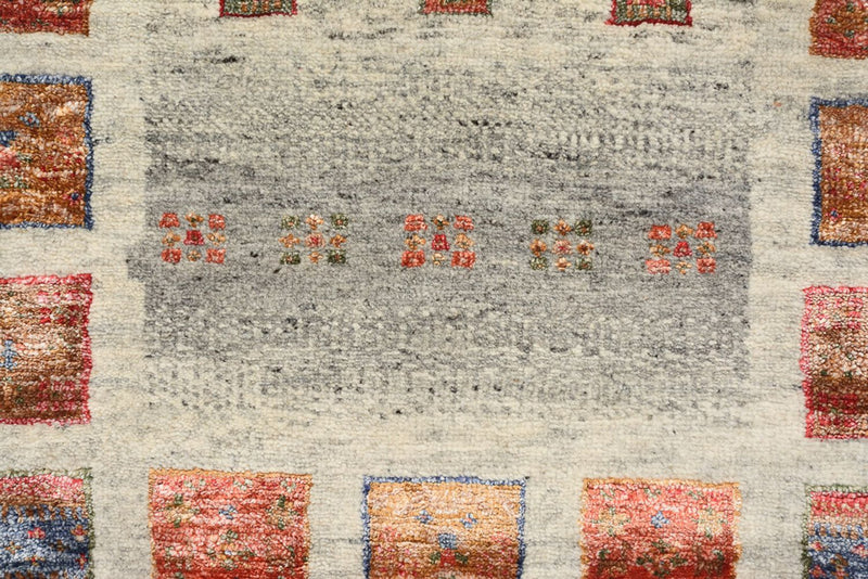 Gabbeh-mattan - Loribaft Indus - 139 x 74 cm - flerfärgad