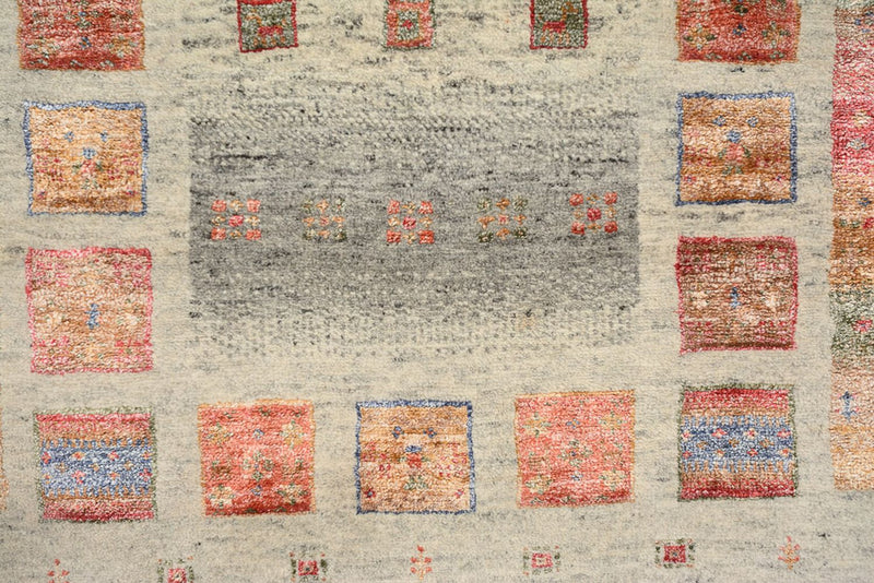 Gabbeh-mattan - Loribaft Indus - 140 x 75 cm - flerfärgad