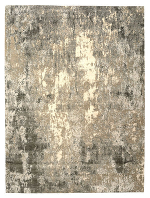 Designermatta - 366 x 274 cm - mörk beige