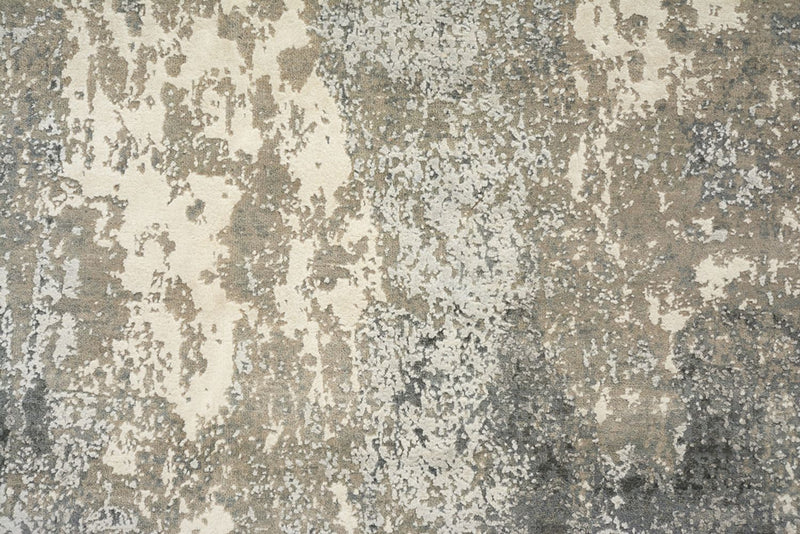 Designermatta - 366 x 274 cm - mörk beige