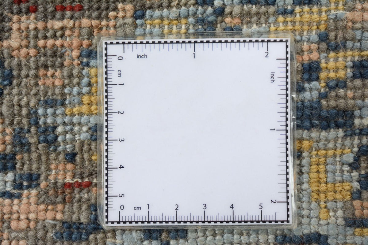 Designermatta runt  - 182 x 180 cm - flerfärgad