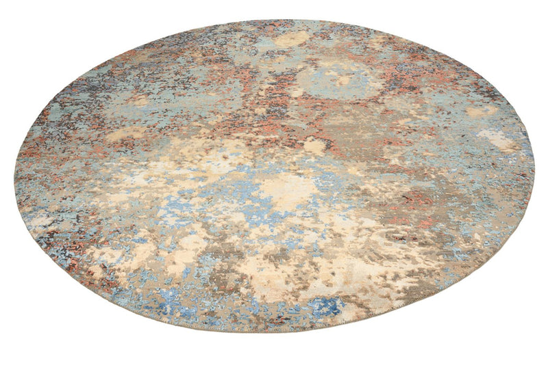 Designermatta - 241 x 239 cm - flerfärgad