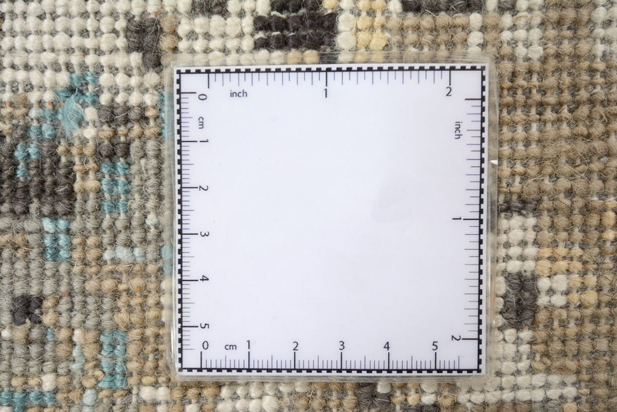 Designermatta runt  - 179 x 176 cm - flerfärgad