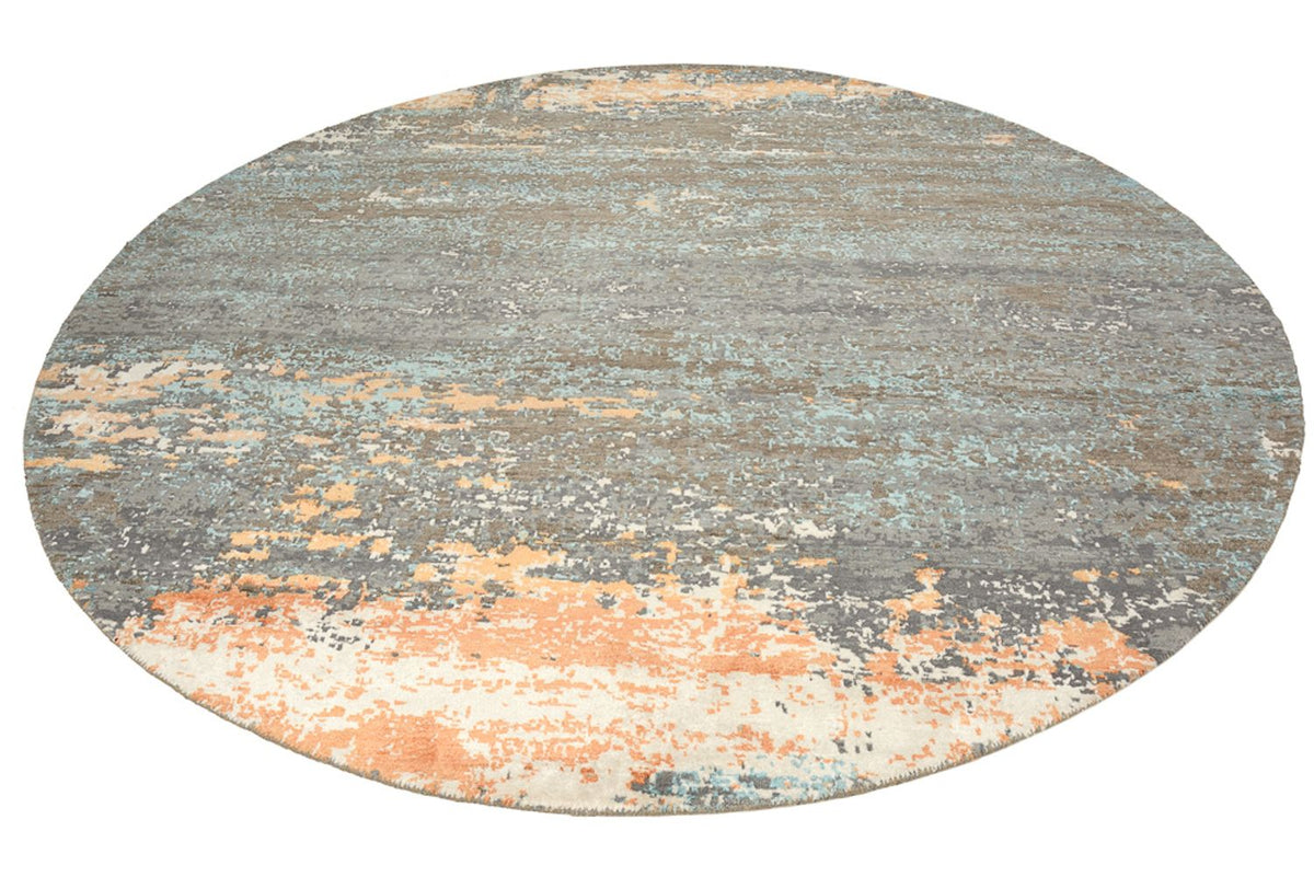 Designermatta - 242 x 240 cm - flerfärgad