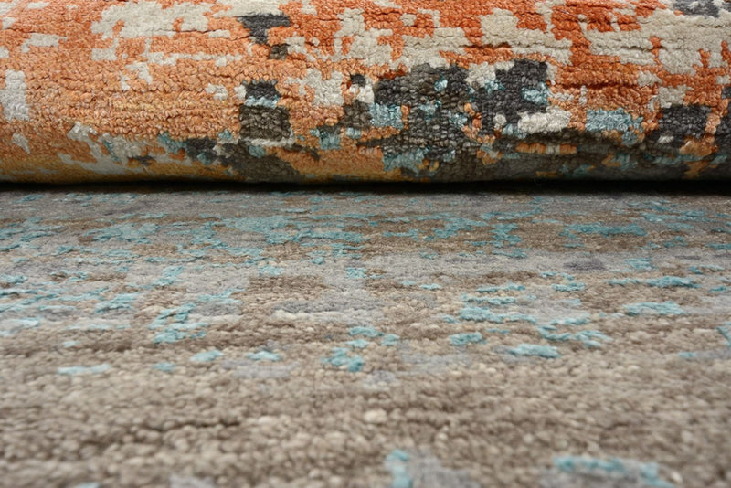 Designermatta - 242 x 240 cm - flerfärgad